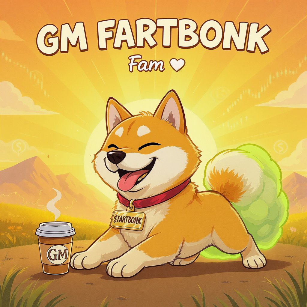 fartbonkSol's tweet photo. ☀️ GM FARTBONK Fam! ☀️

A new day, a new chance.
We move forward — step by step, fart by fart 💨🐶 — until the moon is ours 🌕🚀

Stay strong, stay patient, stay based ❤️

📜 CA: FotHVtKqMDt6FpuRVfchY7cMJta1QUHmQkCnKEjbonk
📊 Chart: https://t.co/N0086xDfUi
👥 TG: https://t.co/FqPJQtrc2s

#FARTBONK #GM #CryptoCommunity #1000xGem #ToTheMoon