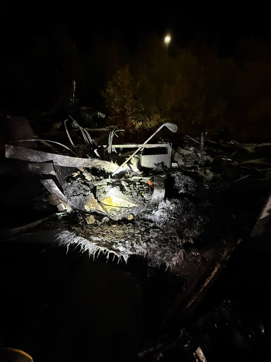 Hopefully going to see if <a href="/TaylorMadeGolf/">TaylorMade Golf</a>’s warranty covers fire damage but probably not! So now we start the process of re-building my golf club set 😔 I had finally gotten a good set and didn’t even have them a year