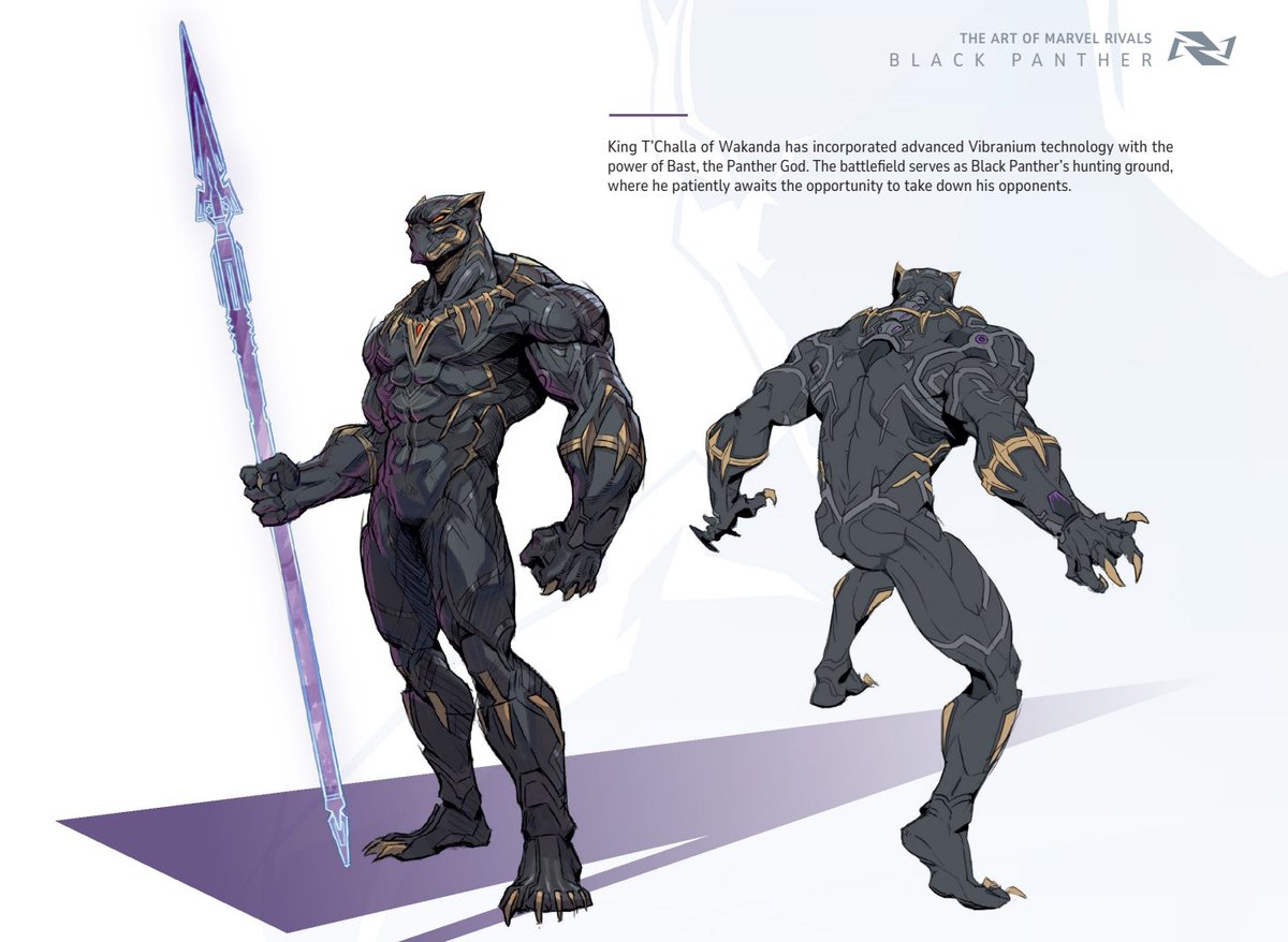 mantisthighs's tweet photo. King T'Challa / Black Panther from Marvel Rivals Book https://t.co/Q7HsgPWaFH