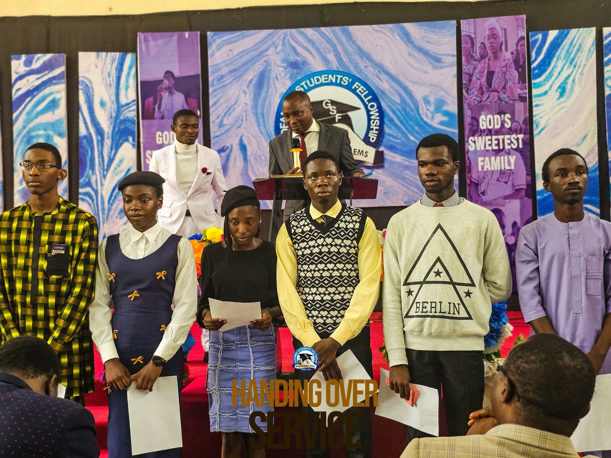 Gsf_Futa's tweet photo. The baton passed, but the mission remains eternal.

#gsf #gsfnational #handingover #gsffuta #sundayservice https://t.co/S0bmIhquhn