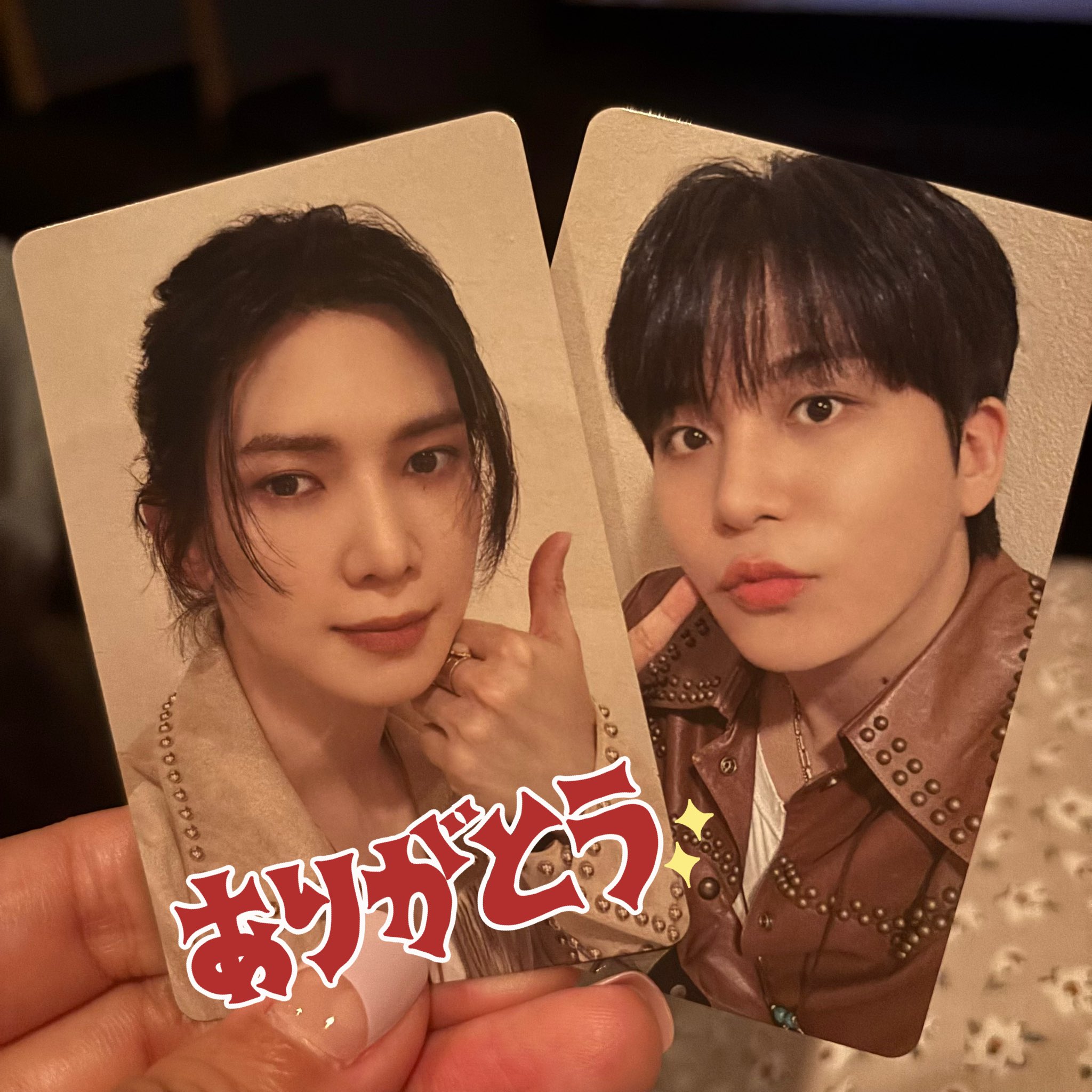 ATEEZ wonderwall ジョンホ ミンギ ユニット ホログラム トレカ ATEEZ wonderwall ジョンホ ミンギ ユニット ホログラム トレカ