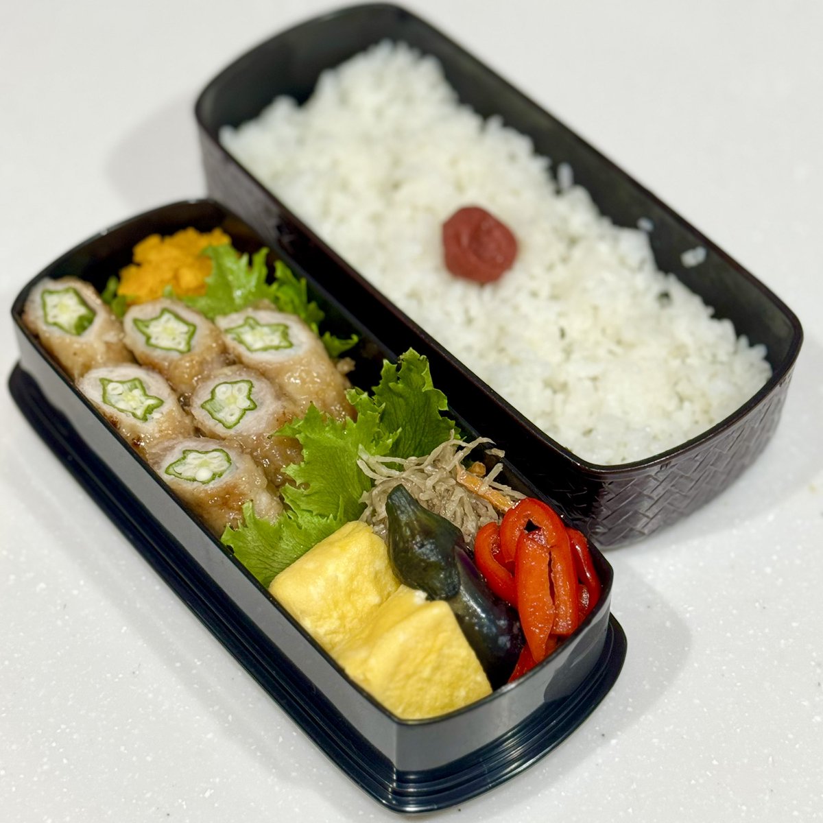 va_peu's tweet photo. おはようございます🌞
今日の #お弁当 です。 https://t.co/ZS1HhQflA9