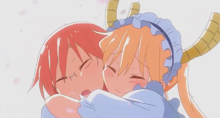 小林さんちのメイドラゴン（アニメ）のエロシーン1
