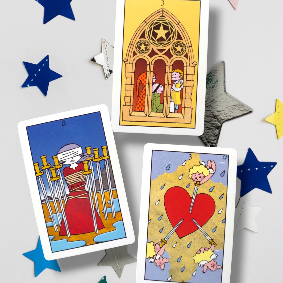 2025/09/03(水)
月🌔♑ △☀♍、□♂♎、衝♃♋
月は山羊座。乙女座♍太陽と調和。責任を持って計画的に任務にあたりたいところ、イレギュラーな案件、話が二転三転、急な展開に目が回ることも!?交渉、取引は様子見、慎重にして◎✨👍
#タロット　#占星術
#マカロンタロット