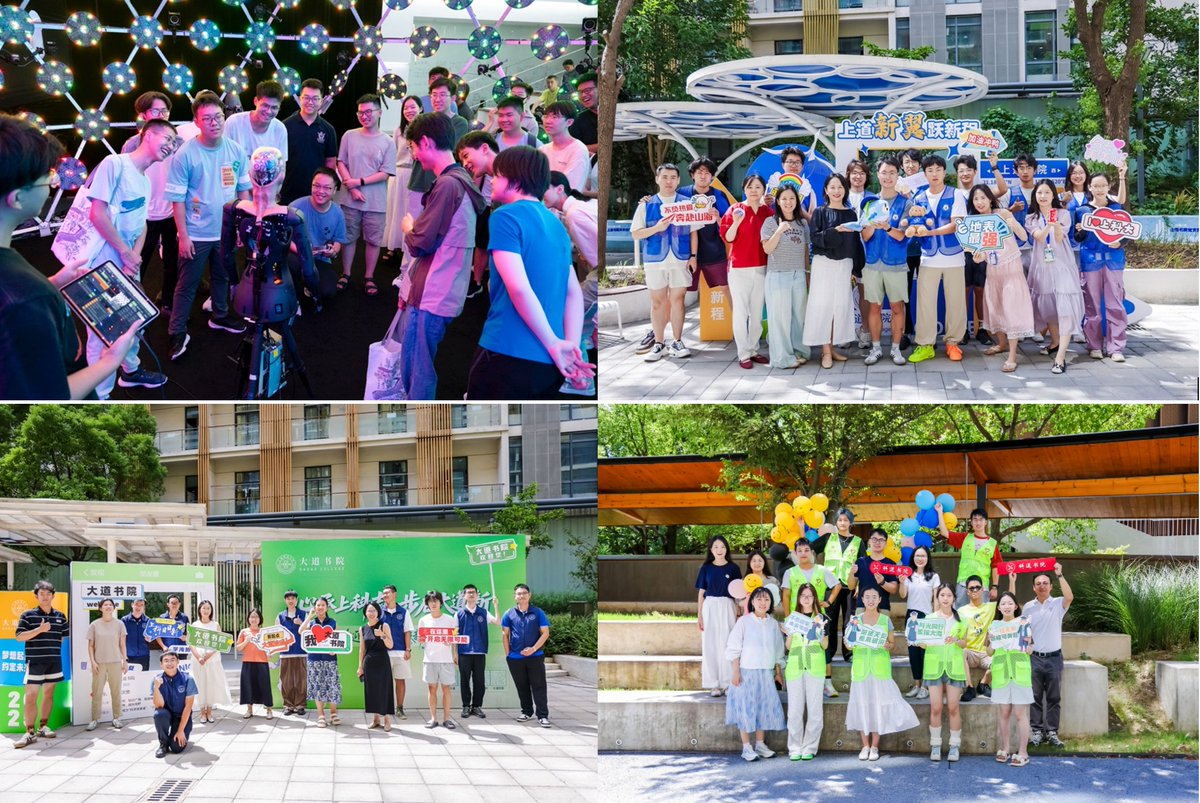 ShanghaiTechUni's tweet image. ShanghaiTech welcomed 540 freshmen of the Class of 2029 at the end of August, marking a largest enrolled class in history! #ShanghaiTech #Classof2029
shanghaitech.edu.cn/eng/2025/0902/…