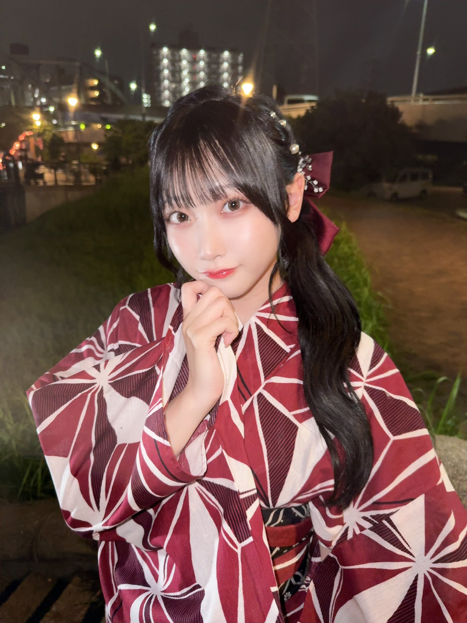 若*様 高嶺のなでしこ 城月菜央 直筆サイン入り レアチェキ　浴衣 高嶺のなでしこ 城月菜央 2025浴衣 - メルカリ