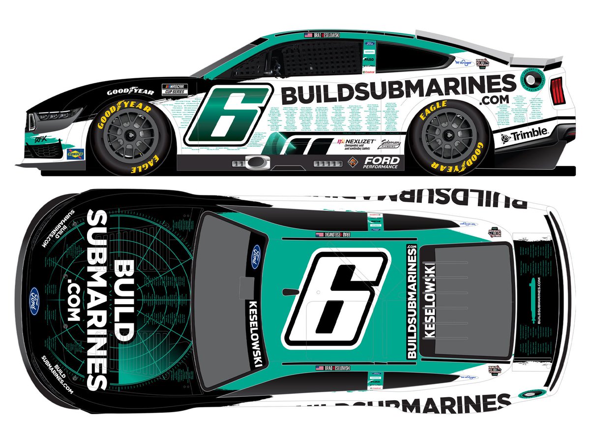 New Pre-Order: Brad <a href="/keselowski/">Brad Keselowski</a> 2025 BuildSubmarines.com/Tribute to Veterans Diecast Cars

Standard 1:24, Color Chrome 1:24, and 1:64 Available!

Order Here: circlebdiecast.com/store/Search.a…