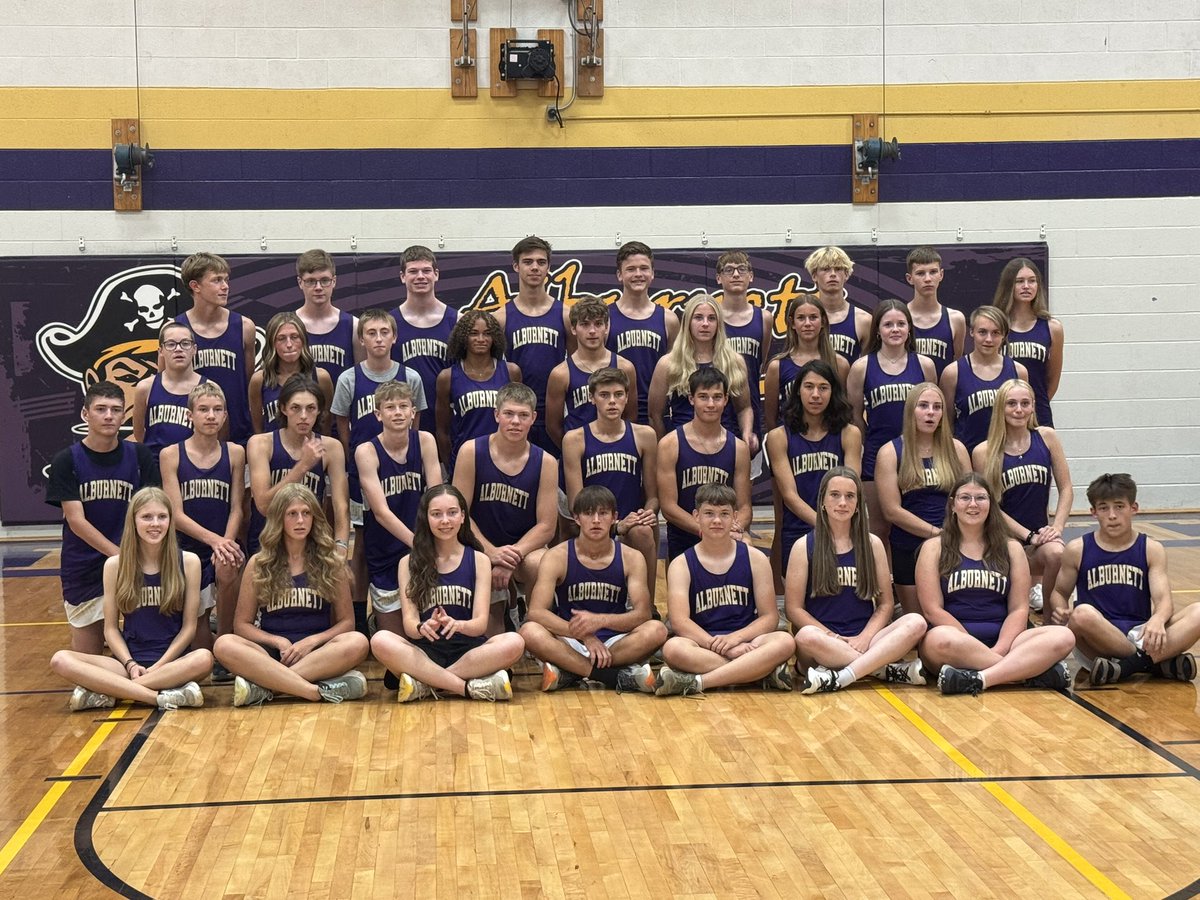 Your 2025 JH and HS Cross Country teams. <a href="/AlburnettSports/">Alburnett Athletics</a> <a href="/AlbBoosterClub/">Alburnett Athletic Booster Club</a>