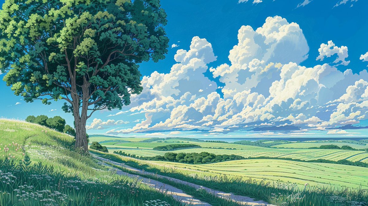 今日も暑いですね。
水分補給を忘れずに。
イラストの風景
故郷の風景(9)
イラストレーター たろたろ氏