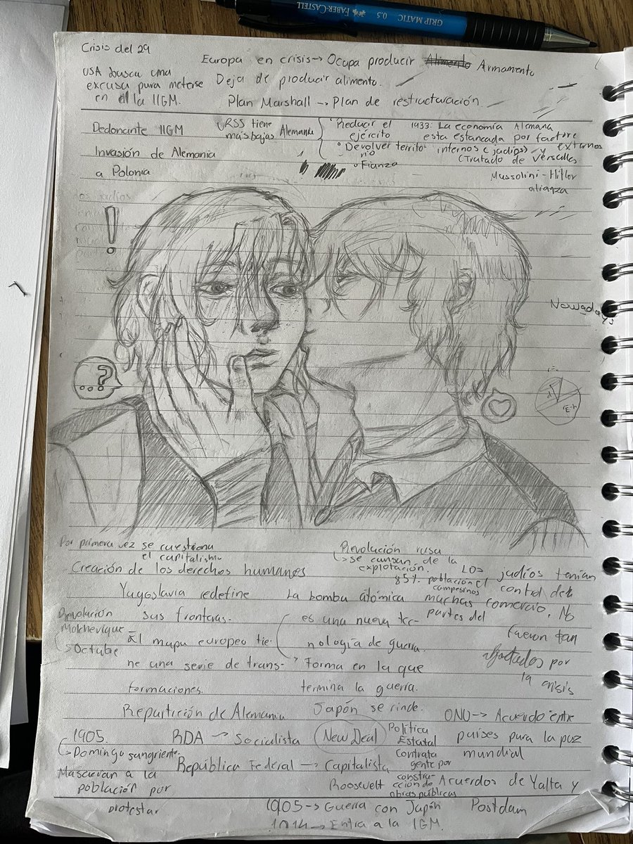 bottzai's tweet image. #太中 skk in history class