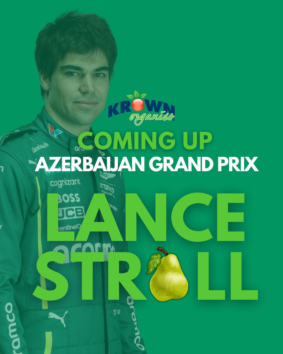 As <a href="/lance_stroll/">Lance Stroll</a> heads into the Azerbaijan Grand Prix, we’re serving up flavours as bold &amp; vibrant as Baku! Known for its sun-ripened orchards and rich harvests, try out these Azerbaijan-inspired race-day treats:

🍐 Pear &amp; Walnut Salad
🍎 Pomegranate &amp; Pear Sparkling Spritz