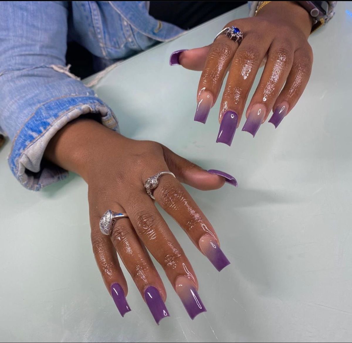 Purple so pretty 😍😍😍