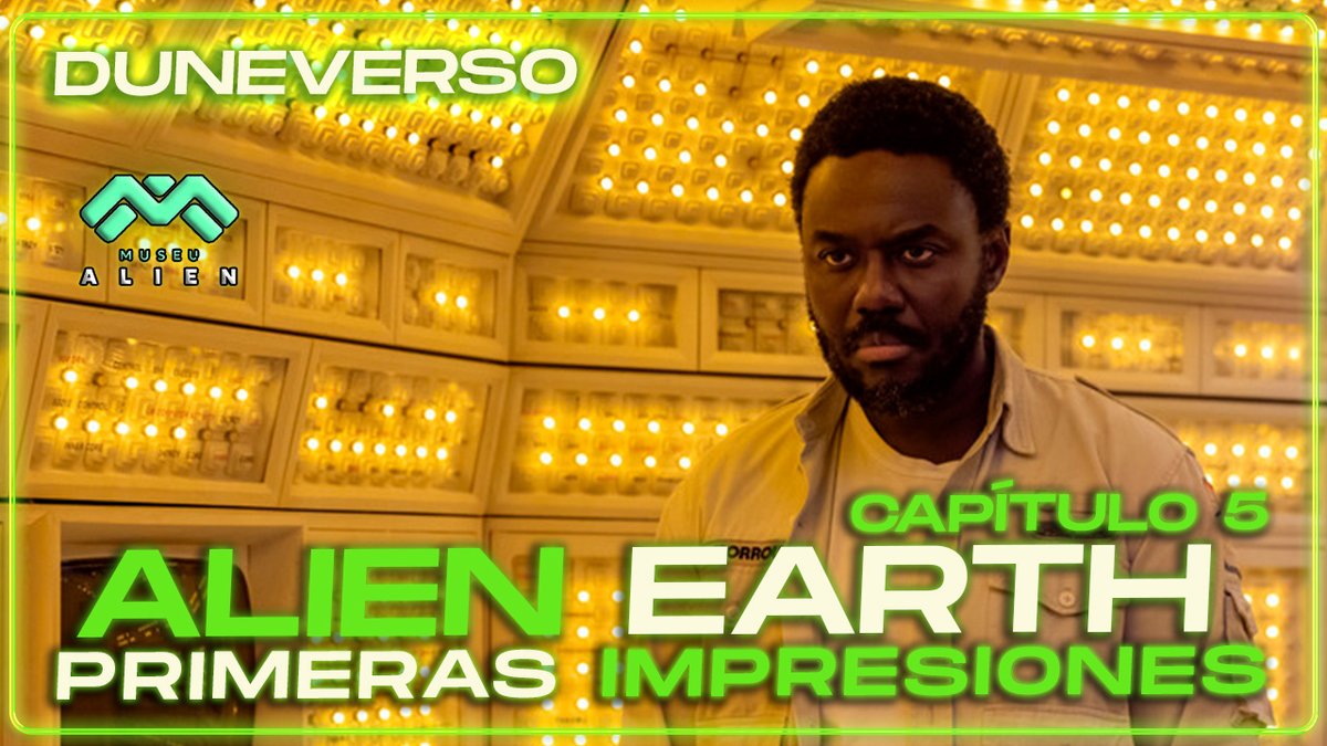 BUENO BUENO BUENO el capítulo 5 de #AlienEarth ha sido INCREIBLE ha tenido momentazos y los vamos a comentar ahora mismo EN DIRECTO 🔴 en <a href="/duneverso/">Duneverso 🌕</a> venga te esperamos, no tardes!!! youtube.com/watch?v=rHarun…
