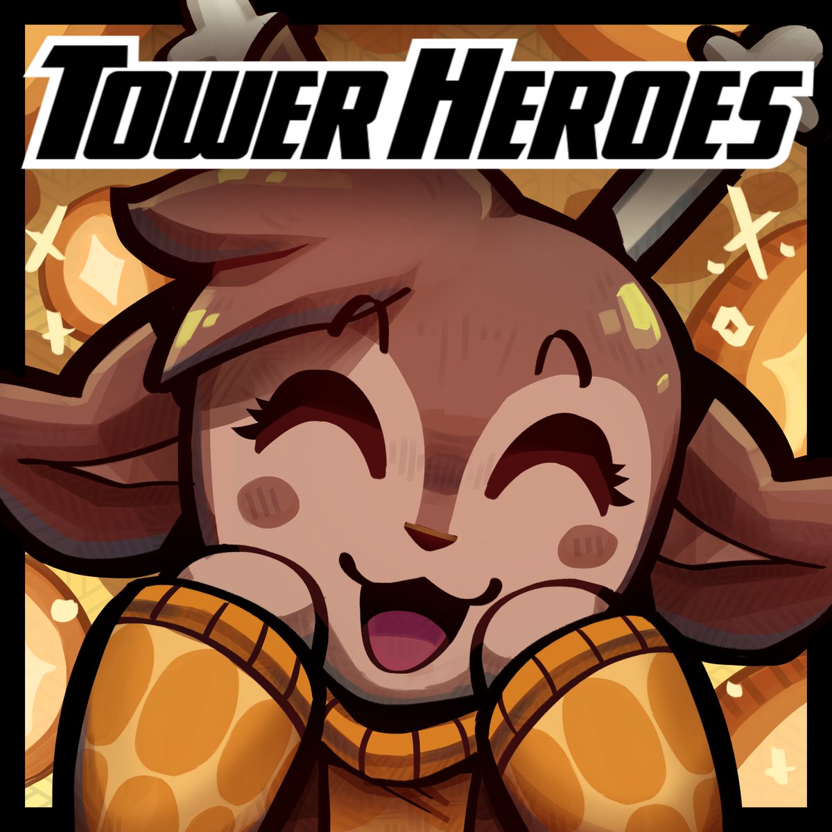 OKay so as you guys probably know I did some stuff for this Tower Heroes update regarding ART mostly😁
SO I'm gunna post about it! Of course we got the thumbnail but ALSO the icon as well🔥