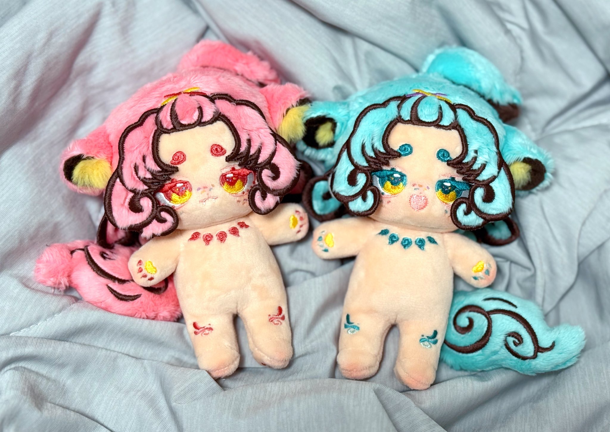 ム*！様 自作ぬいぐるみ 無属性 むらさきちゃん 無属性ぬいぐるみ らいら 20cm 棉花娃娃 骨なし - メルカリ