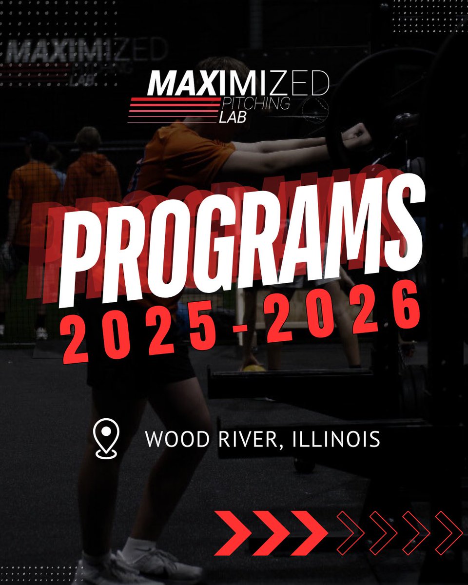 MaxPitchingLab's tweet image. Off-Season Program registration is now available for 14U-18U athletes‼️
📍MPL HQ - Wood River, IL
See below for details or head over to MaxPitchingLab.com to get started
(1/2)
#MaximizeYourPerformance
