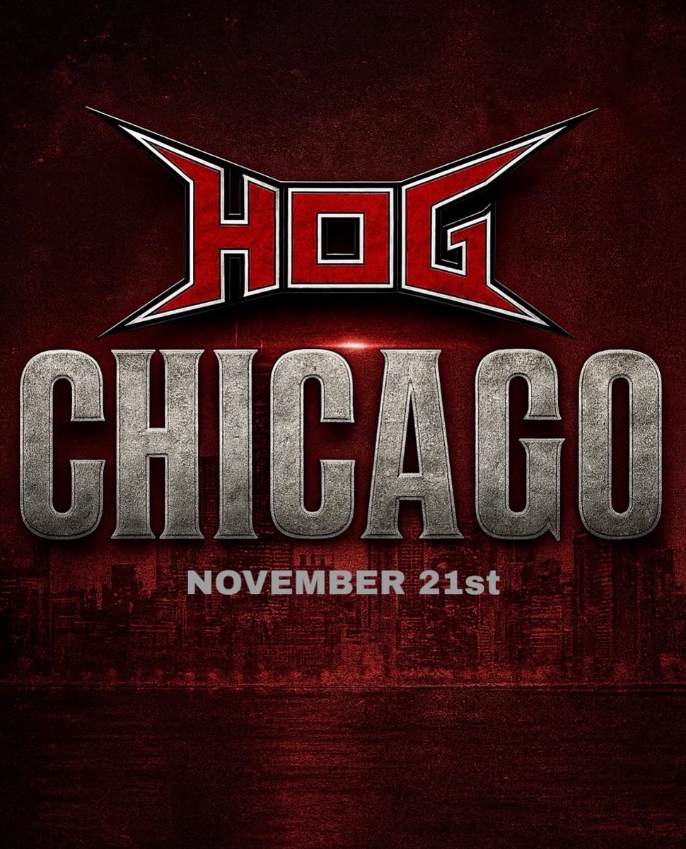 🚨WE’RE BACK, CHICAGO! 🚨

HOG Wrestling returns to the Windy City on November 21st.

You don’t wanna miss this one…

(Tickets Go On Sale this Friday 10am)