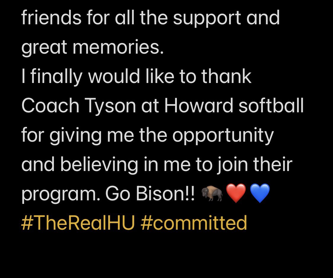 ZoeMangrumm's tweet photo. So blessed to announce my commitment to Howard University! 
@NM18uSuncats @ToriTyson @ncsa @joycewellhoefer https://t.co/Melrj4eKz4