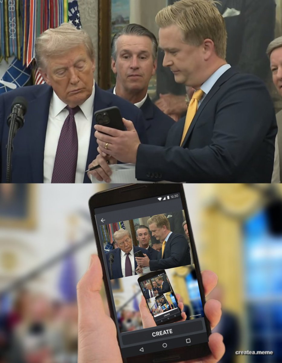 "President Trump, Create a Meme has the best meme templates, like this one."

classic.createa.meme