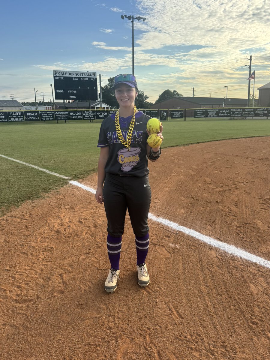 MAJOR milestone tonight! 💥 I hit TWO 3-run homers in one game!
Huge win vs. Calhoun! 🔥🥎
Regions game vs. Woodland tomorrow let’s go! 💪

#bethestandard 
<a href="/ladycanessball/">CHS SOFTBALL</a> 
<a href="/goldvipers09/">Atlanta Vipers Gold ‘09 - Crenshaw</a>