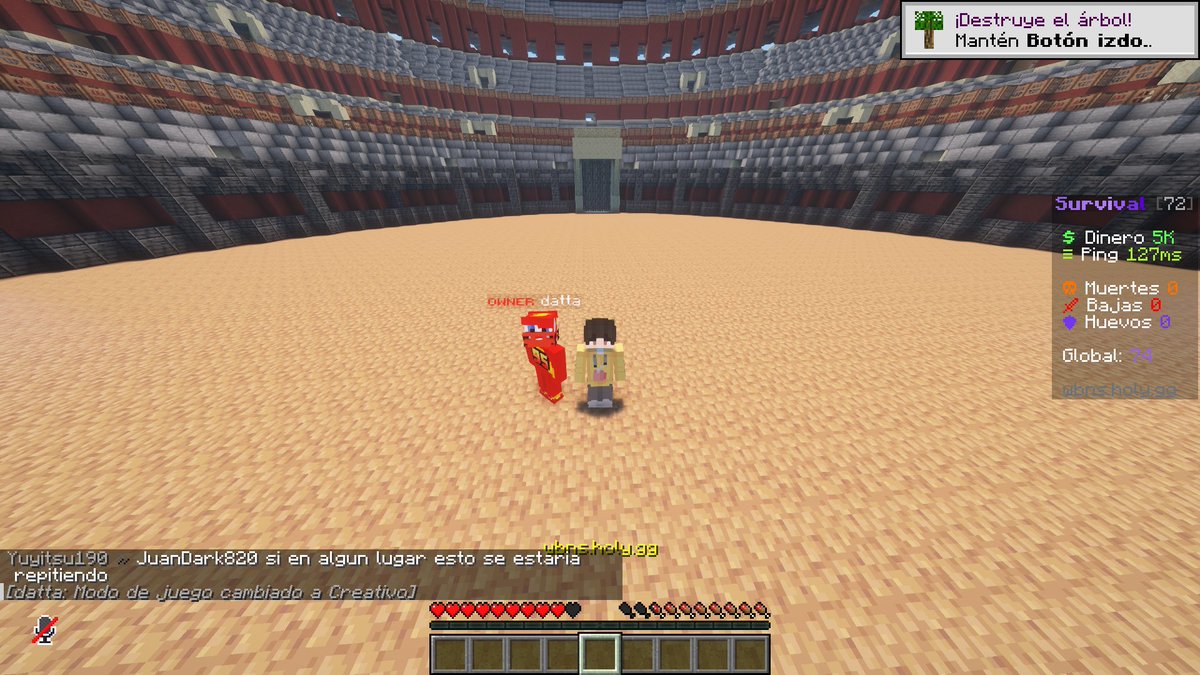 Soaringchuu's tweet image. Hola! @dattadeveloper y yo decidimos hacer un survival para la comunidad webona, cualquiera se puede unir, espero les guste! si quieren entrar aquí les dejo la ip: wbns.holy.gg 1.21.4