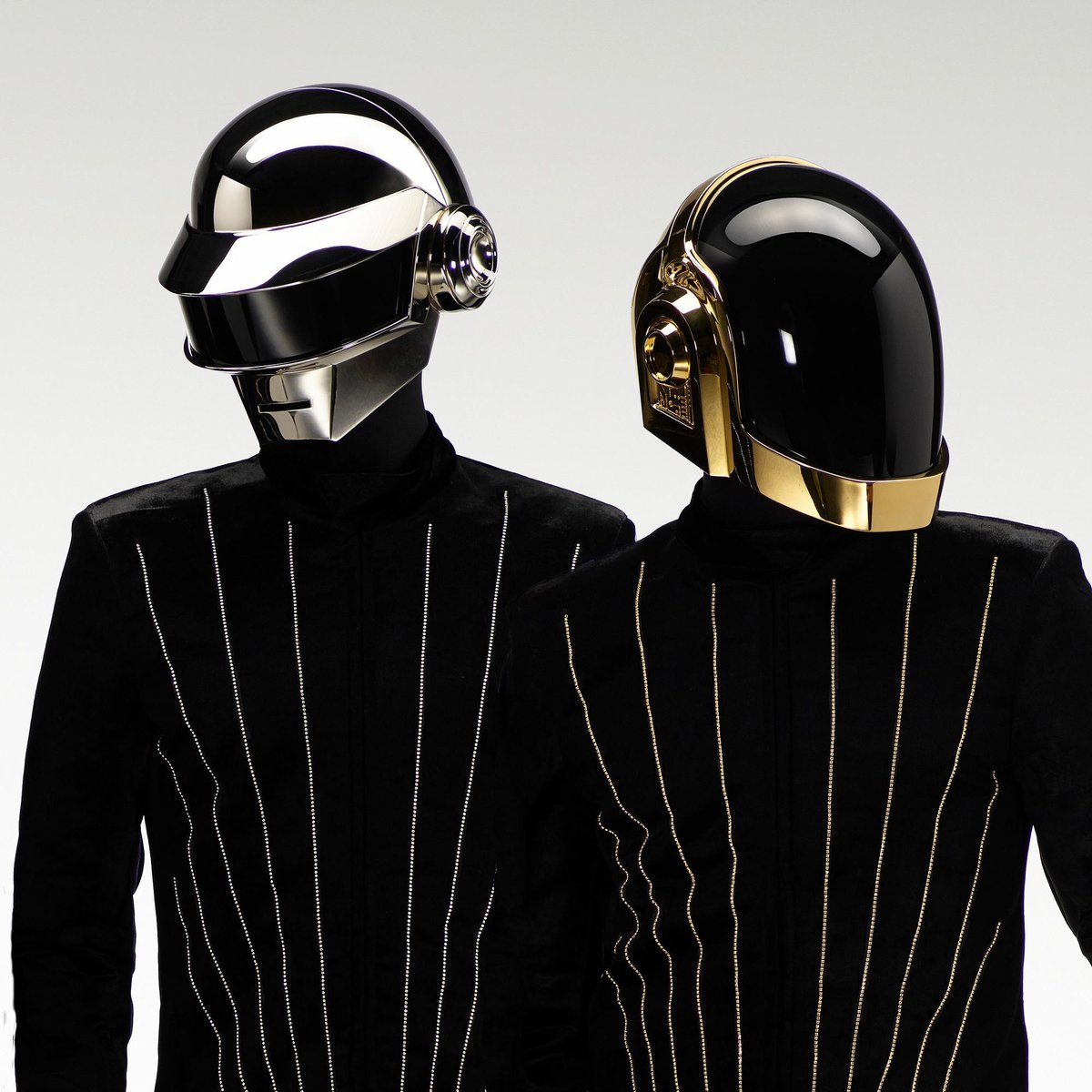 Daft_Wub's tweet image. Daft Punk photographed by David Black in 2015