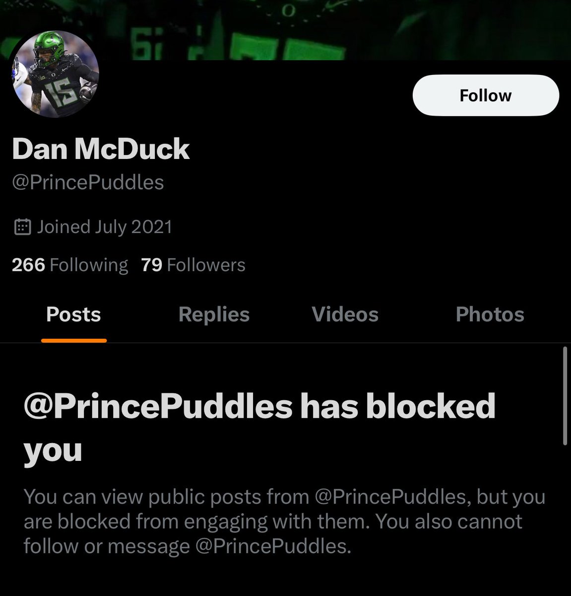 WillyFoosball's tweet photo. Guess I touched a nerve? #OregonHateWeek https://t.co/KhXfqGrN5M