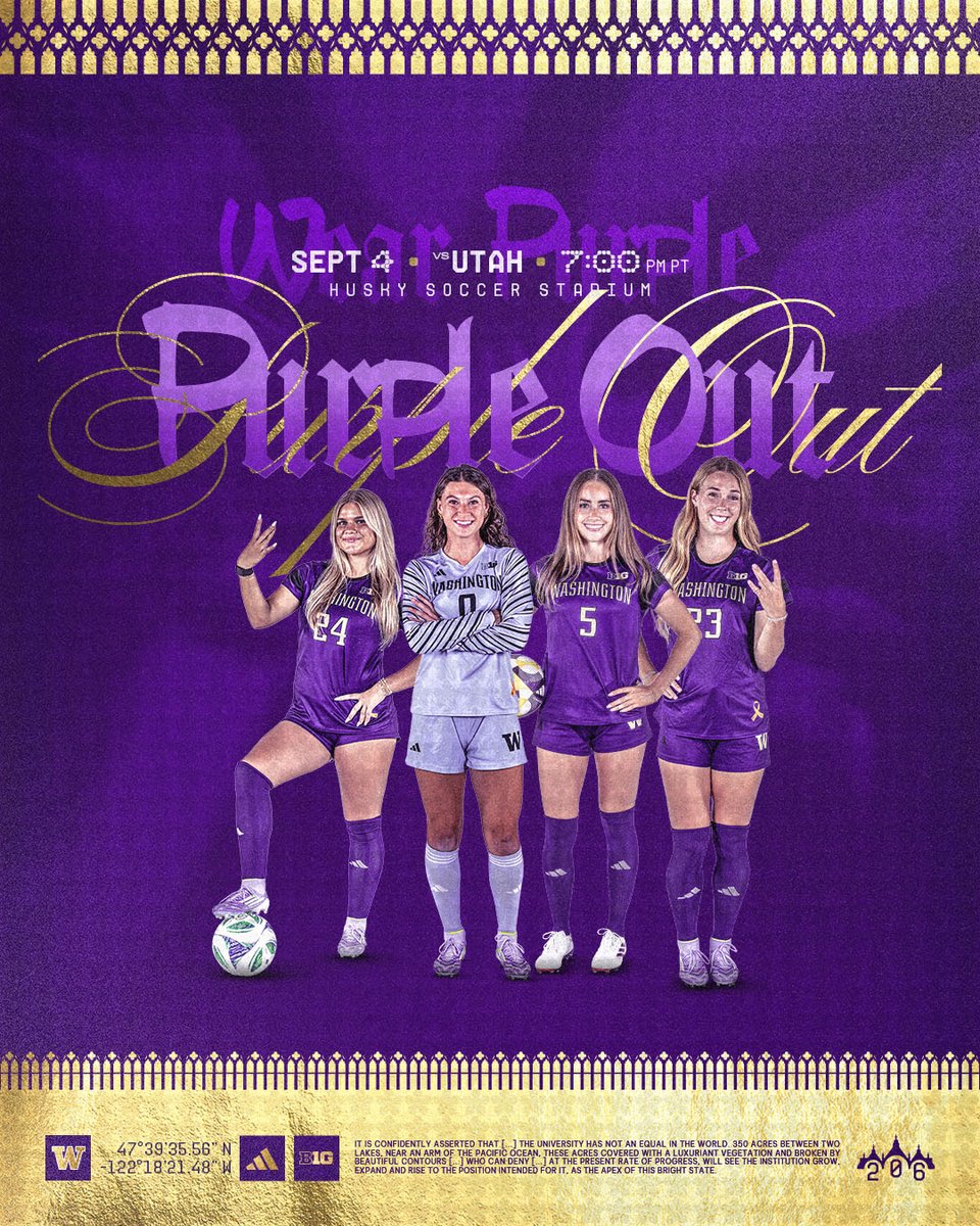 Thursday night. WEAR PURPLE 🟣

🎟 gohski.es/4p3CO3H