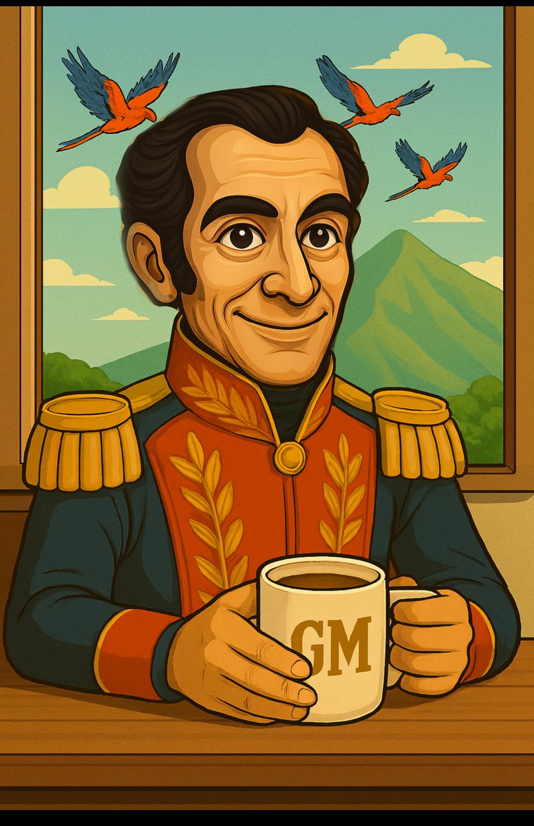 Bolivar_Coin's tweet photo. "Freedom is not a gift, it is the daily achievement of a people united and determined to forge their destiny." ☕ #Venezuela #Freedom #Bolivar #GM https://t.co/JaPQvBRAH9
