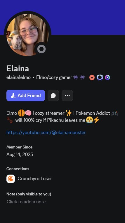 Elaina // Elmo (she/her) tweet media