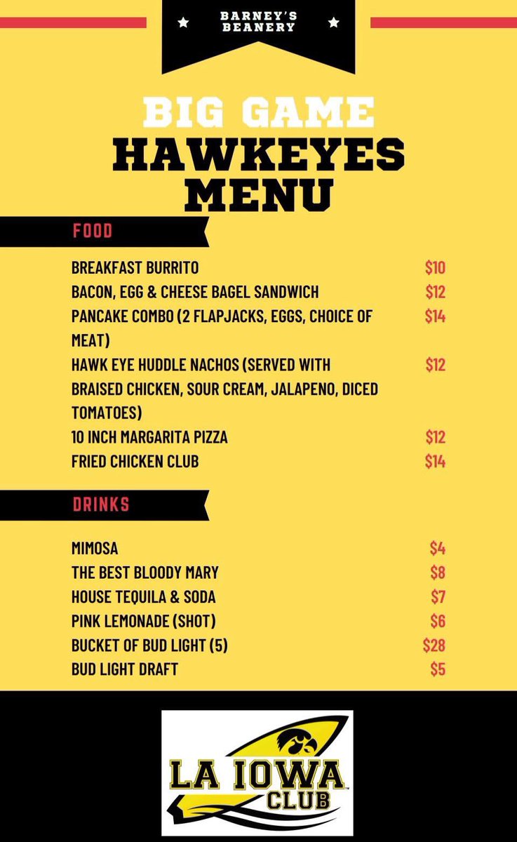 LA Iowa Club tweet media