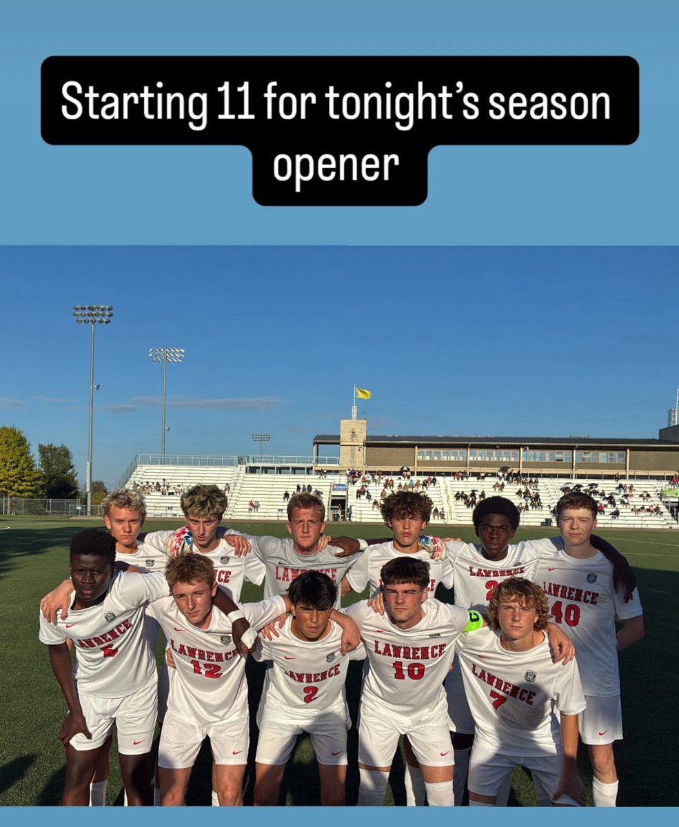 Lawrence High Lions tweet media