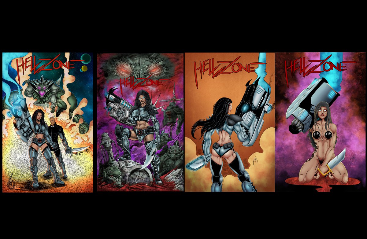 All Physical reward for HELLZONE are mailed on my end.  I'll be sending the Digital copies this weekend or during the following week. #Hellzone #Indiecomics