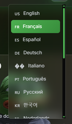 WTF, how much language we speak in this fcking world ? 
Yeah the app will be fully translated in 1,2,3,4,5,6,7,8 ......9 ...12 country .... 13 ...
#solana #Altseason #CommunityHealth