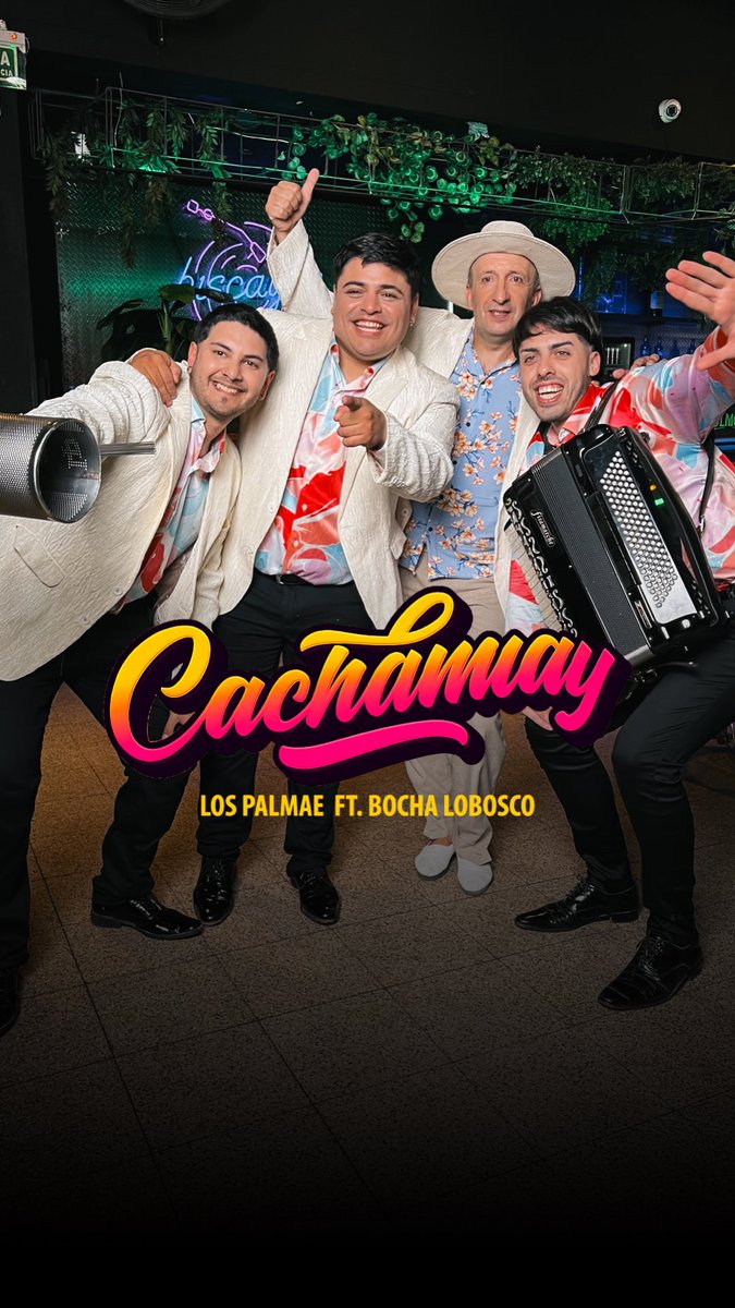 Jueves 4/9 estrenamos temazo🔥😎
A bailar con el #Cachamay 🤠💃🏻