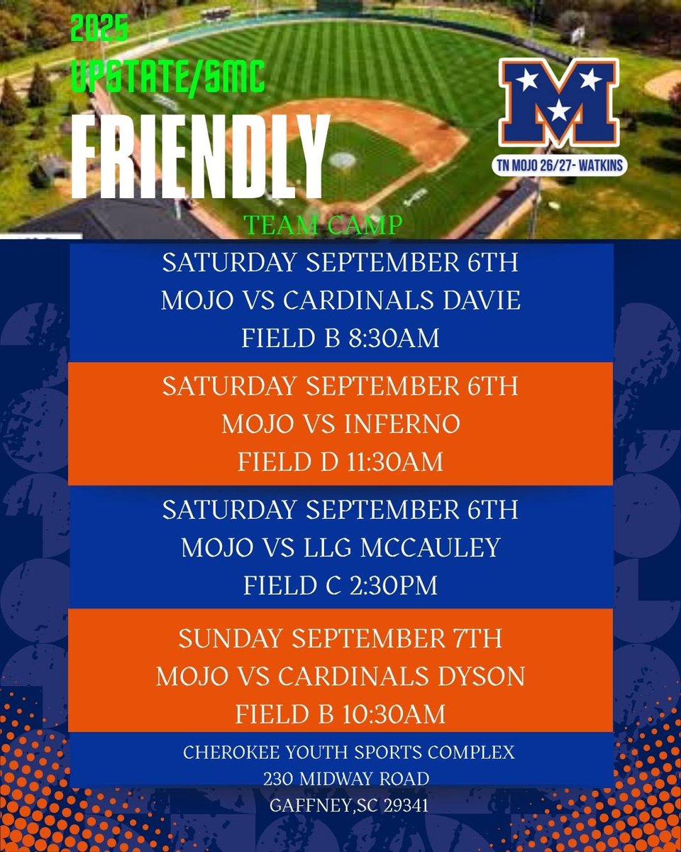 26_mojo22101's tweet photo. Another great weekend of softball coming this weekend !!!!!!! https://t.co/KX7tB2tOl0