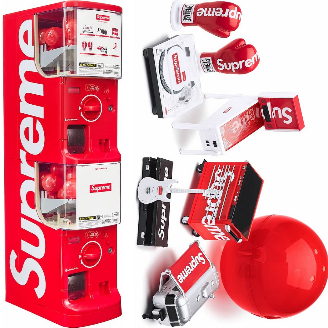 Supreme ガチャポン 4点セット ガチャ1回2,750円