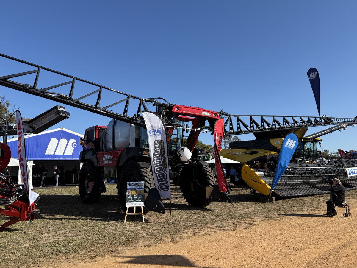 Day 1 at Newdegate Field Days is here 🌾✨

Come see us on site and get up close with an array of recently released machines to keep you ahead this season.

Don’t miss the chance to check them out in person and chat with our team.
📍 Find us at the McIntosh &amp; Son site today!