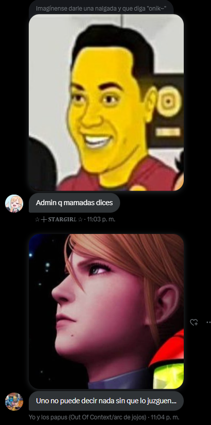 Yo y los papus (Out Of Context) (@yoylospapus_1) on Twitter photo 