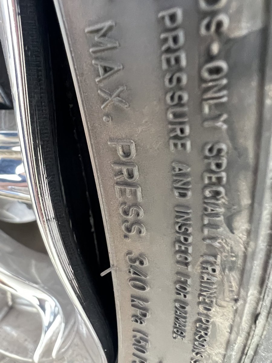 Colorado roads claim another rim (and tire). 

This time it was the C-470 entrance to I-70 westbound. Saw it too late. 

FIX THE DAMN ROADS. 

#COPolitics ⁦<a href="/ColoradoDOT/">Colorado Department of Transportation (CDOT)</a>⁩