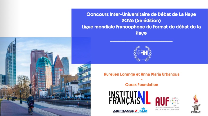 🎉 Ouverture des inscriptions – Concours Inter-Universitaire de Débat de La Haye 2026 🎓🌍

📌 Inscriptions : forms.gle/mNo2xv4YqCMcxo…

📘 Brochure : calameo.com/read/008002064…