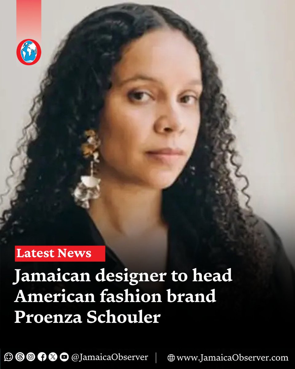Jamaican designer Rachel Scott was named creative director at Proenza Schouler on Tuesday, according to a Vogue Magazine report.

Scott, who launched her own brand Diotima in 2021, will replace the founders of Proenza Schouler, Jack McCollough and Lazaro Hernandez, as they move
