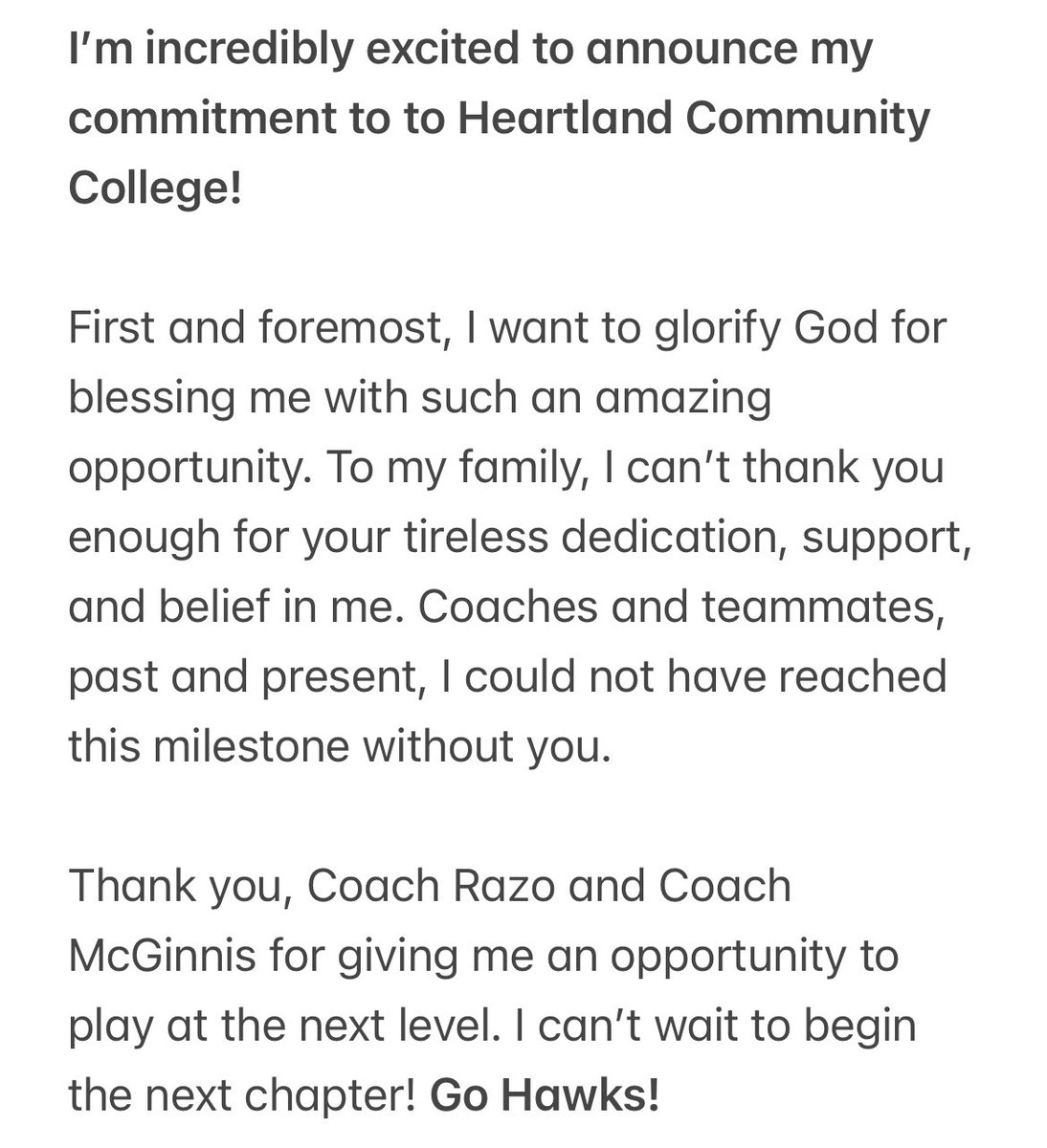 Gabriel Perez (@gabrieljperez34) on Twitter photo 🚨COMMITTED🚨
<a href="/ivcbaseball/">IVC Baseball</a> <a href="/PrepBaseballIL/">Prep Baseball Illinois</a> <a href="/CanesBaseballCI/">Canes Central Illinois</a> #gohawks 🚨COMMITTED🚨
<a href="/ivcbaseball/">IVC Baseball</a> <a href="/PrepBaseballIL/">Prep Baseball Illinois</a> <a href="/CanesBaseballCI/">Canes Central Illinois</a> #gohawks