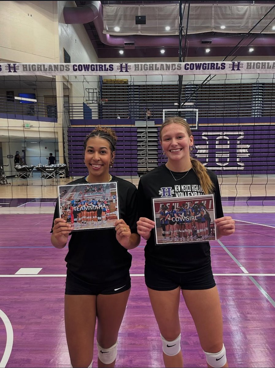 Cowgirl And Teammate of the Week! 

Cowgirl: Lenaea Carr Has already taken massive strides in the 2 weeks she has been on campus.

Teammate: Arianna Jamerson has demonstrated phenomenal leadership qualities and is always working to help her teammates with her feedback!
