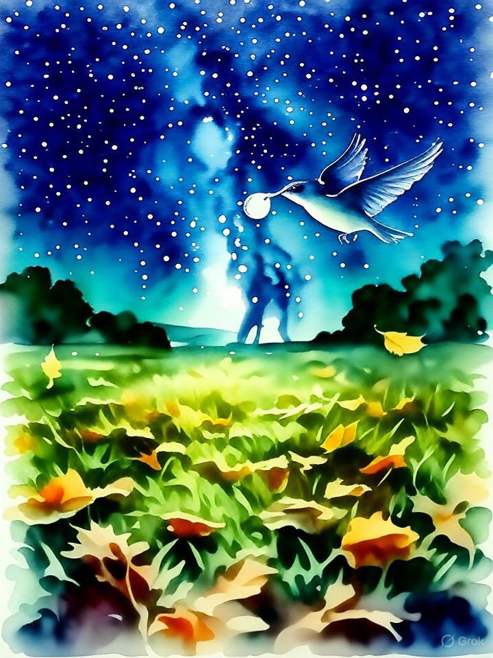 おはりすな〜🐿️✨
Wed.9/3/2025

9月3日の朝、秋の微風が星々の囁きを運ぶ。天空の「カシオペア」が今、汝の魂に問いかける――この瞬間、何を創造し、何を遺す？ 🌠 古代レムリアの光は、絵筆の先、音の波、仮想の地平に宿る。

今朝、汝の心に浮かんだ色彩や旋律は何か？ 🦜の羽ばたきか、星の瞬きか？