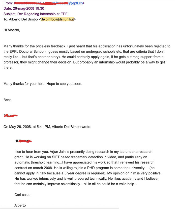 ArjunFastCode's tweet image. 2008: EPFL rejected my PhD because RV College Bangalore "is not well known"
Not my research. Not my code. Just my college name.
"I am quite confused as to what should i do" - the most defeated email I ever wrote.
Called my friend. Cried.
2025: Running @FastCodeAI . PhD from Max…