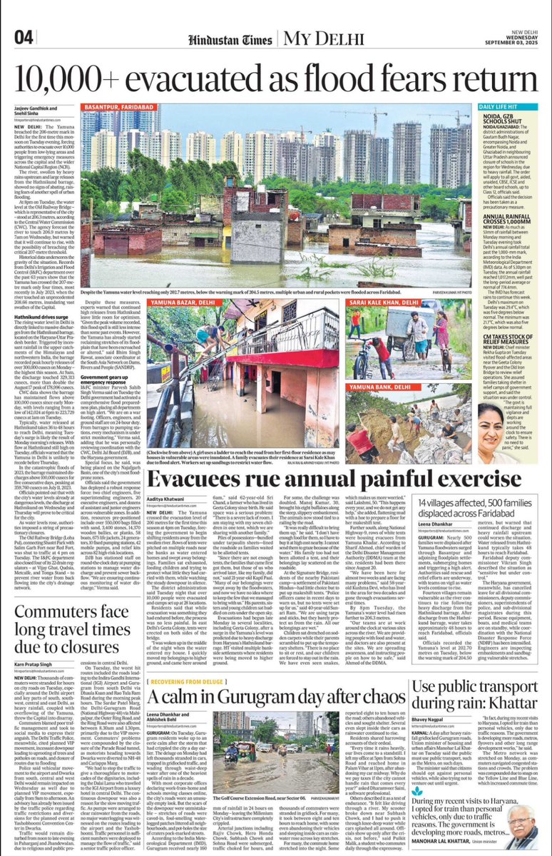 Rising Yamuna levels, fear of flood, evacuation — an annual exercise, &amp; not enough tents for affected families. 

Stories by <a href="/JasjeevGandhiok/">Jasjeev Gandhiok</a> <a href="/snehilsinha27/">Snehil Sinha</a> <a href="/aaditya_writes/">aadityak</a>