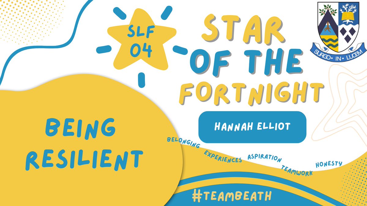 Beath SLF (@beathslf) on Twitter photo 💙🌟💛STAR OF THE FORTNIGHT💛🌟💙
Well done to our SLF Stars who have shown lots of amazing skills to their class teacher since returning back to school after the summer break!🙌🌟💙
<a href="/Beath_HS/">Beath High School</a> #TeamBeath #TeamSLF 💙🌟💛STAR OF THE FORTNIGHT💛🌟💙
Well done to our SLF Stars who have shown lots of amazing skills to their class teacher since returning back to school after the summer break!🙌🌟💙
<a href="/Beath_HS/">Beath High School</a> #TeamBeath #TeamSLF