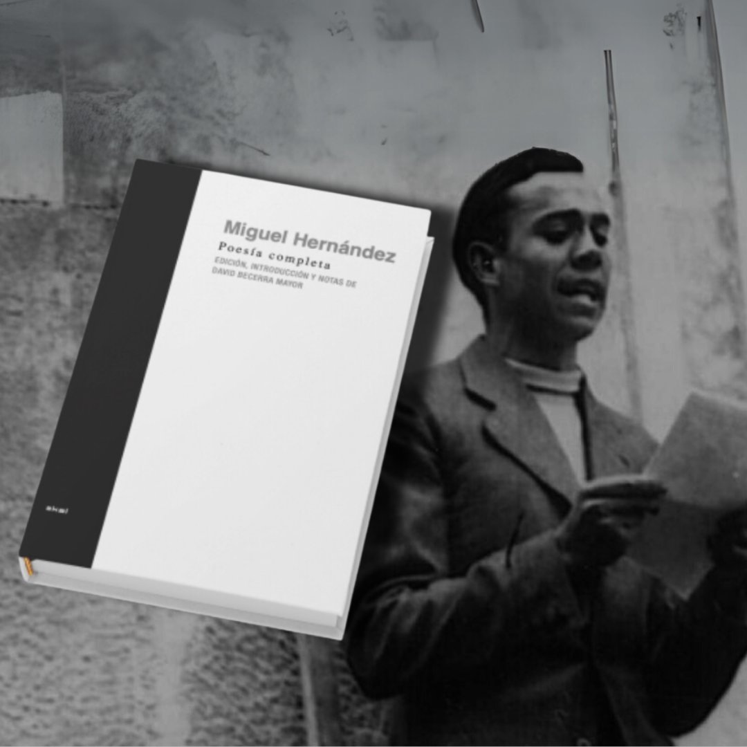 AkalEditor's tweet image. 'Llegó con tres heridas: la del amor, la de la muerte, la de la vida.'  

📖 La poesía de Miguel Hernández, editada por @DBecerraMayor que nos recuerda que la palabra es también un arma de resistencia.

👉 todostuslibros.com/libros/poesia-…