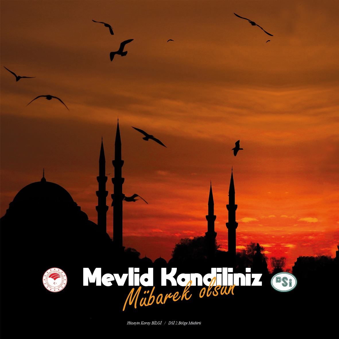 İslam aleminin ve yüce Türk milletininin Mevlid Kandili'ni kutluyor, bu mübarek gecenin tüm insanlığa huzur, barış ve esenlikler getirmesini diliyorum.